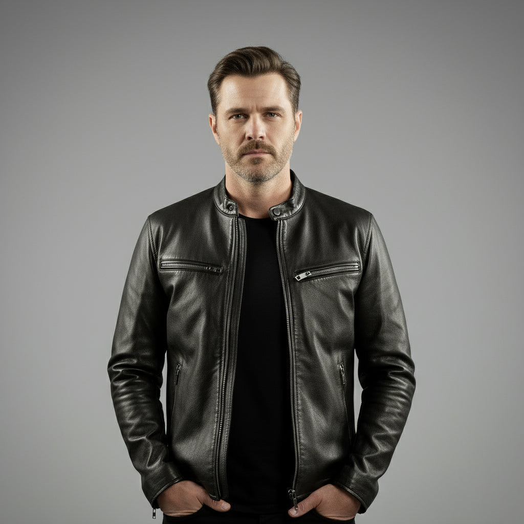 Zero | Cazadora de cuero