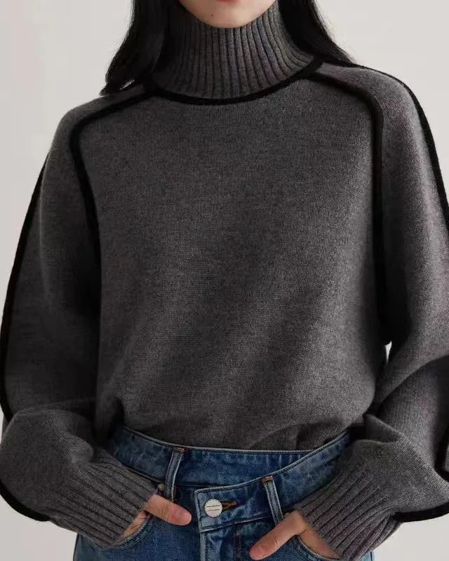 Hanna | Suéter elegante de cuello alto