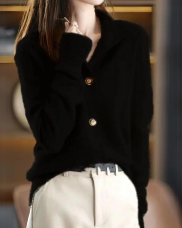 Noa | Cárdigan suave con botones