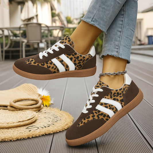 Vela | Sneakers animal print para mujer