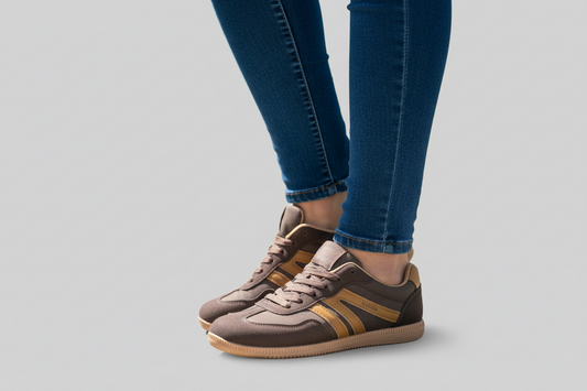 Rhea | Sneakers marrones para mujer