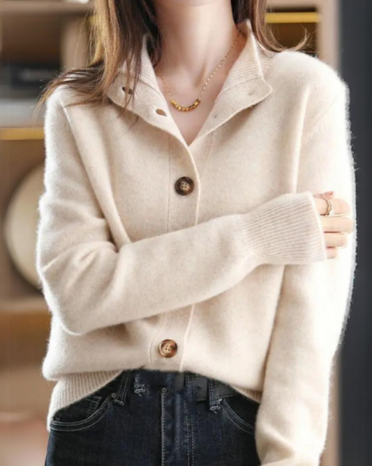 Noa | Cárdigan suave con botones